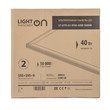 Панель ультратонкая светодиодная LightPhenomenON LT-UTP-01-IP40-40W-4000К - Светильники - Для общественных зданий - магазин электрооборудования amperomvolt.ru