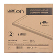 Панель ультратонкая светодиодная LightPhenomenON LT-UTP-02-IP40-40W-6500К LED - Светильники - Для общественных зданий - магазин электрооборудования amperomvolt.ru